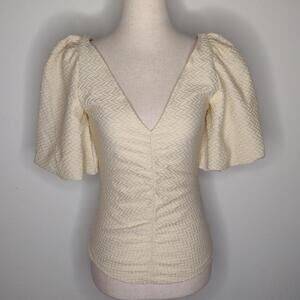 NWOT Free People Women's Cream Top Size Small